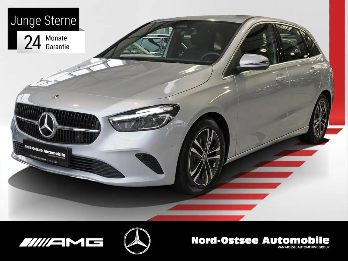 Mercedes-Benz B 200 PROGRESSIVE ADV LED KAMERA SHZ SPUR NAVI Argent - 1