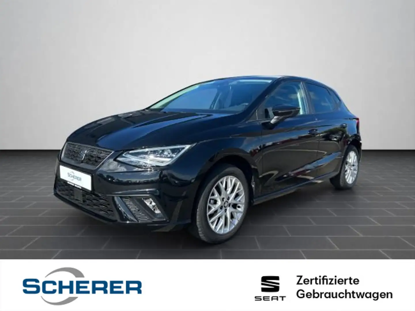 SEAT Ibiza Style 1.0 TSI CARPLAY CLIMATRONIC LED PDCh Schwarz - 1