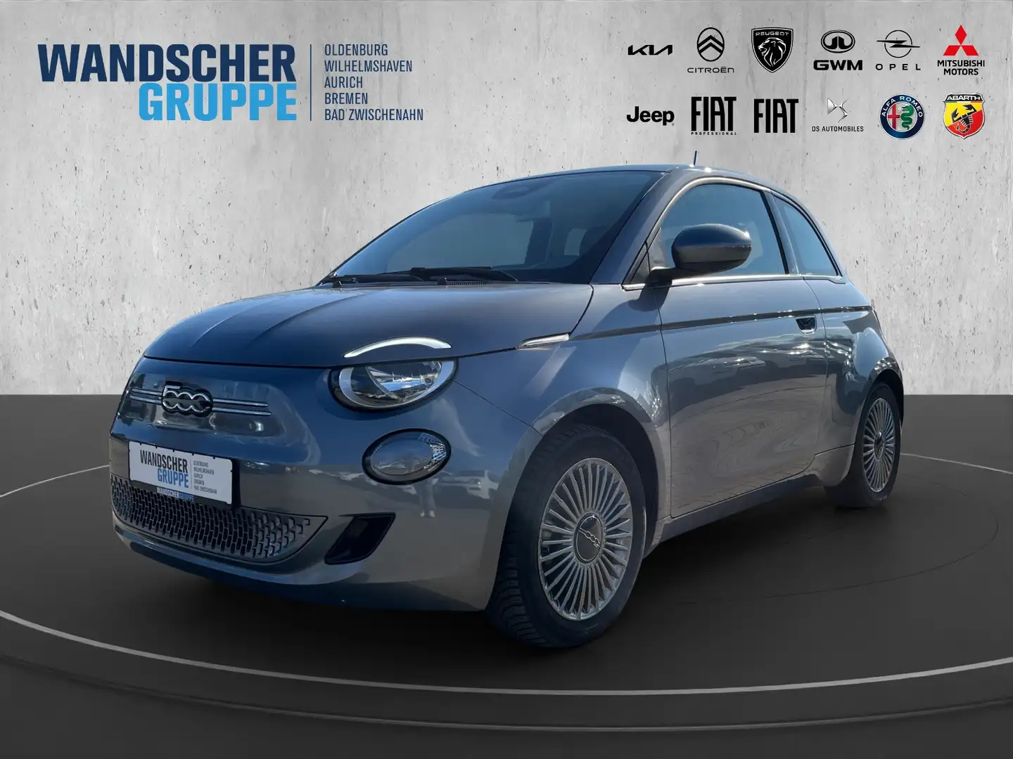 Fiat 500e Icon großer Akku *CARPLAY*SHZ*KEYLESS*DAB* Gris - 1