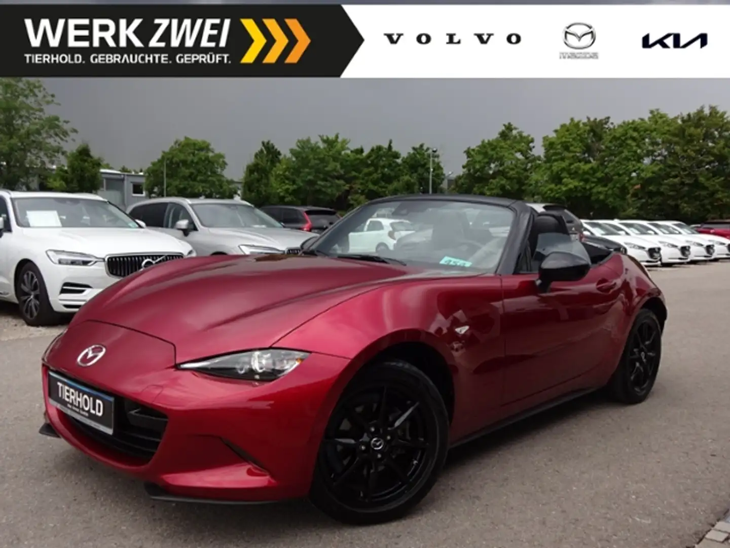 Mazda MX-5 1,5 Ad'vantage Leder Navi BLIS Sitzhzg 16" Rot - 1