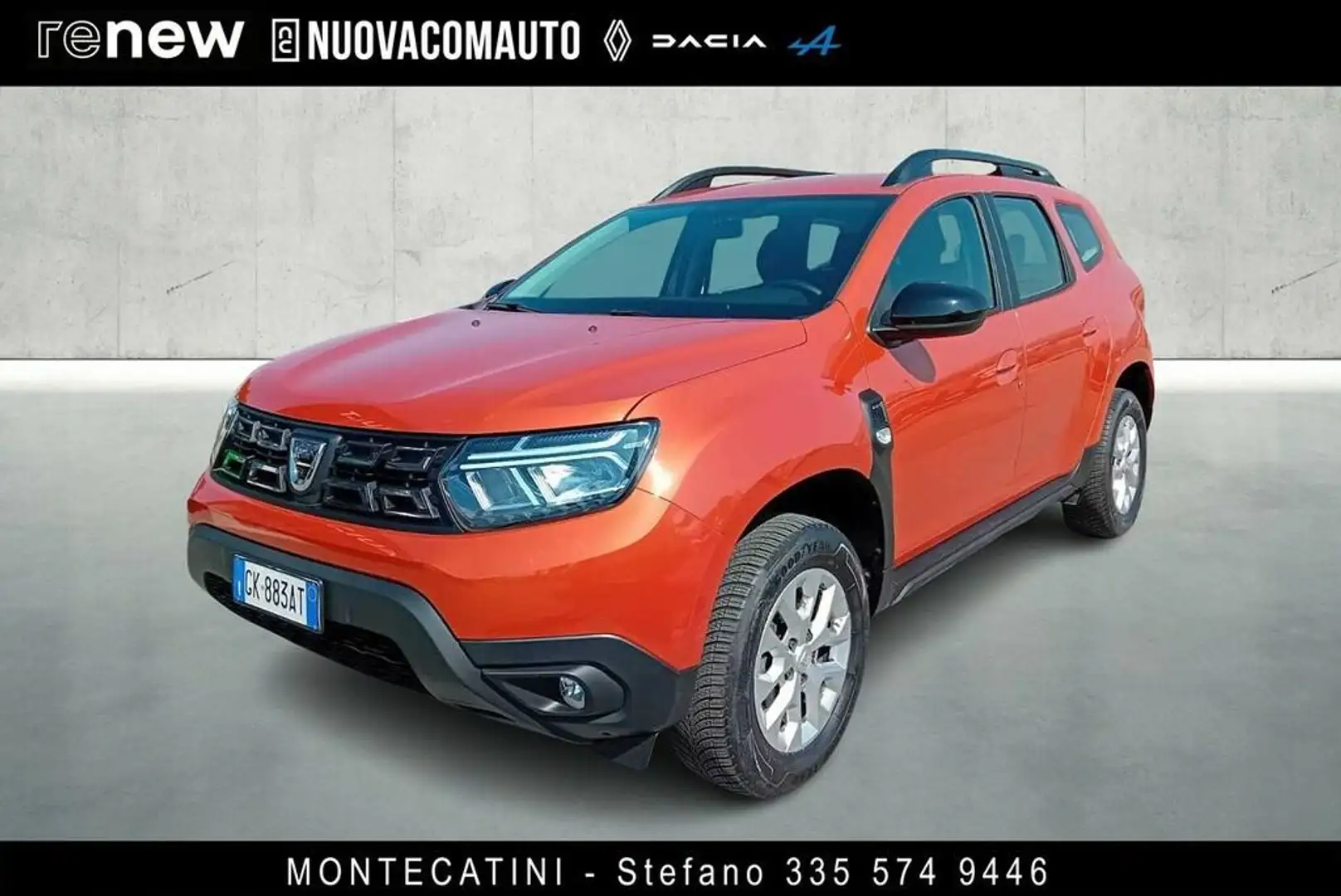 Dacia Duster 1.5 blue dci Comfort SL DaciaPlus 4x4 115cv Arancione - 1