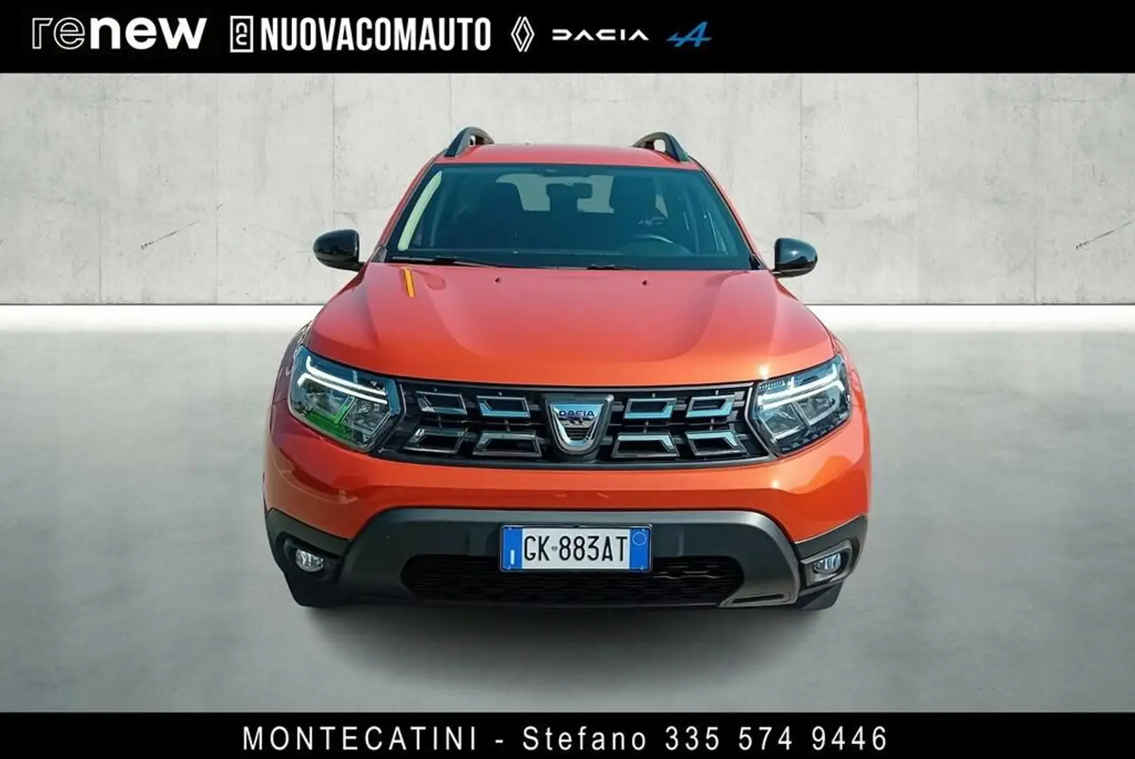Dacia Duster 1.5 blue dci Comfort SL DaciaPlus 4x4 115cv Arancione - 2
