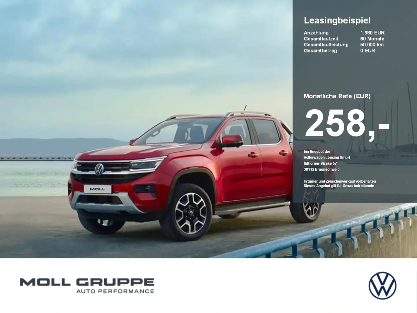Volkswagen Amarok DC 2.0 TDI 4-Motion Rot - 1