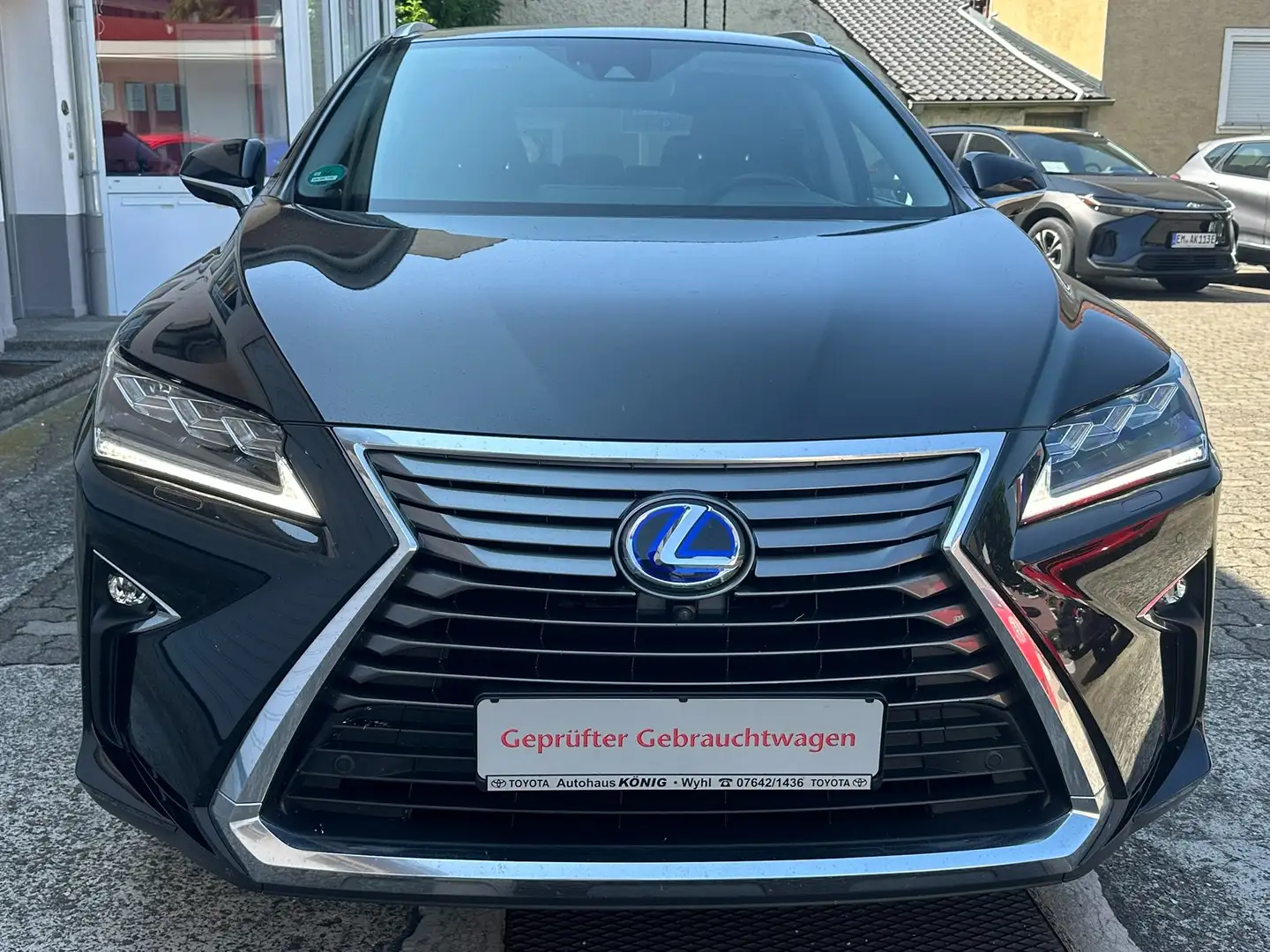 Lexus RX 450h Luxury Line; AWD;HUD; AHK abnehmbar; Zwart - 2