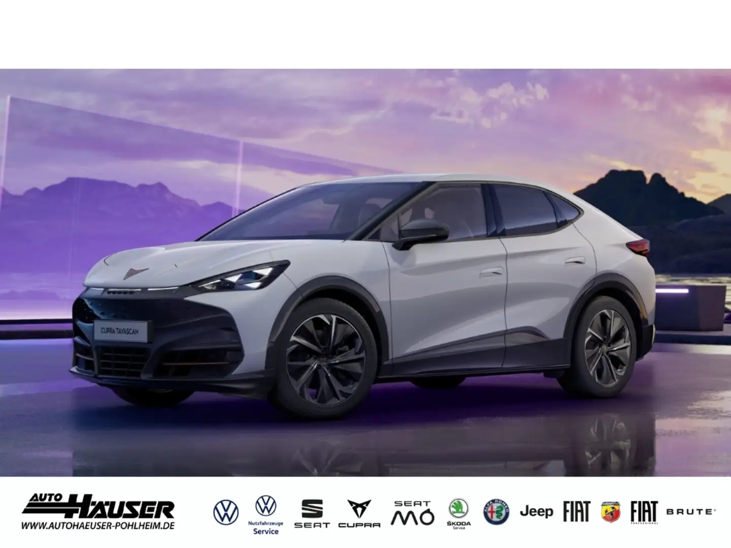 CUPRA Tavascan VZ 4Drive 77 kWh WÄRMEPUMPE EL. HECKKL. NAVI KAMER Argent - 1