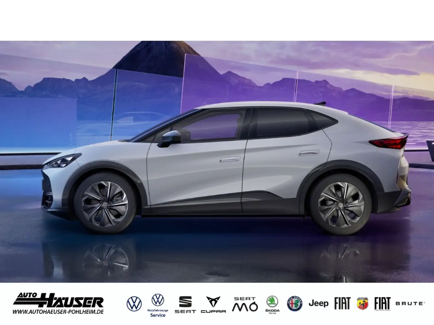 CUPRA Tavascan VZ 4Drive 77 kWh WÄRMEPUMPE EL. HECKKL. NAVI KAMER Argent - 2