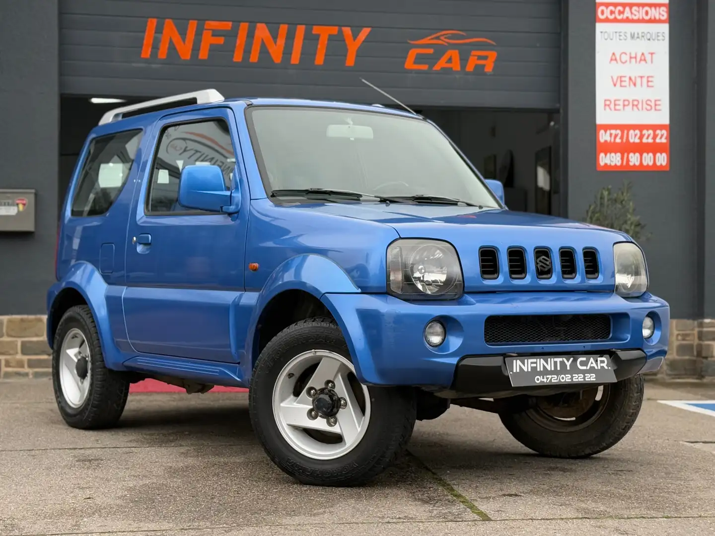 Suzuki Jimny 1.3i 16v JLX Freestyle Bleu Bleu - 1