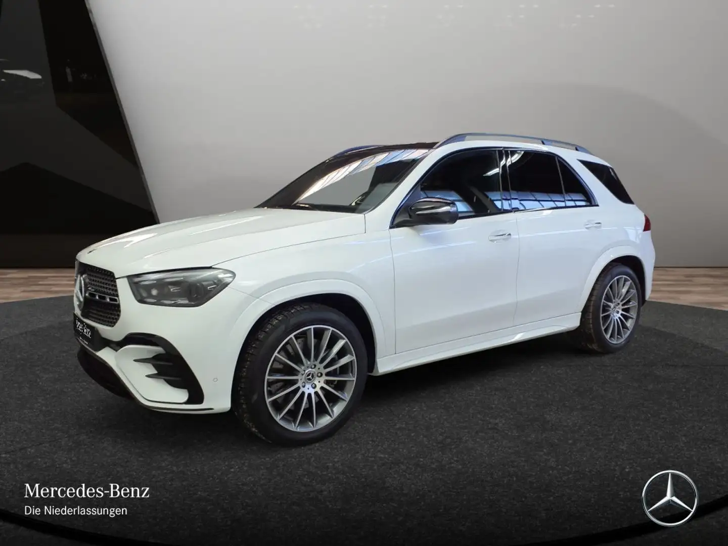 Mercedes-Benz GLE 450 d 4M AMG+NIGHT+PANO+360+AHK+MULTIBEAM+21" Weiß - 2