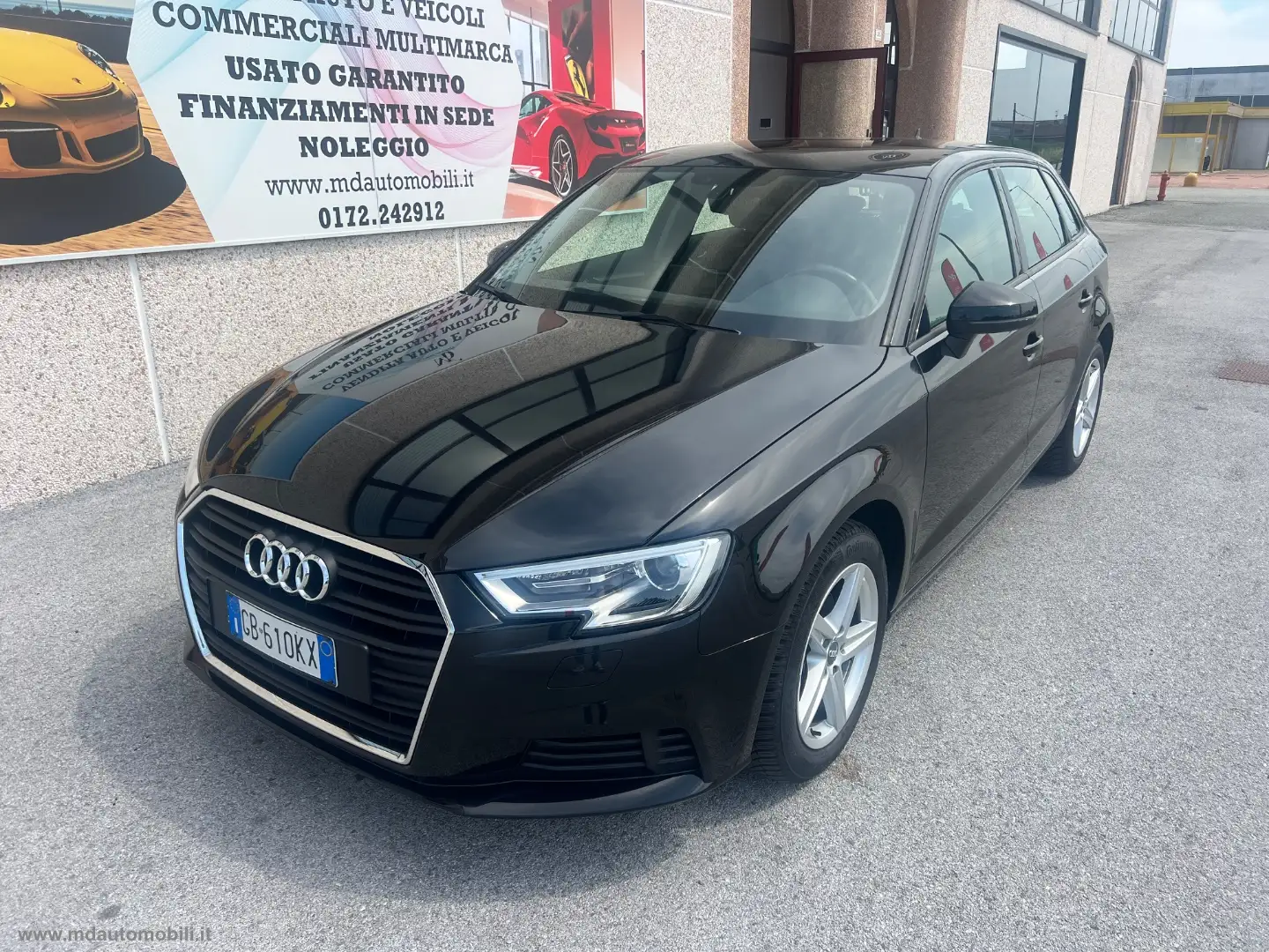 Audi A3 SPB 30 TDI FARI LED NAVIGATORE Noir - 1