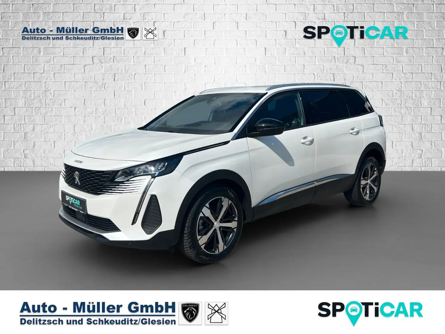 Peugeot 5008 BlueHDI 130 EAT8 Allure Pack/ 7.Sitzer Weiß - 1