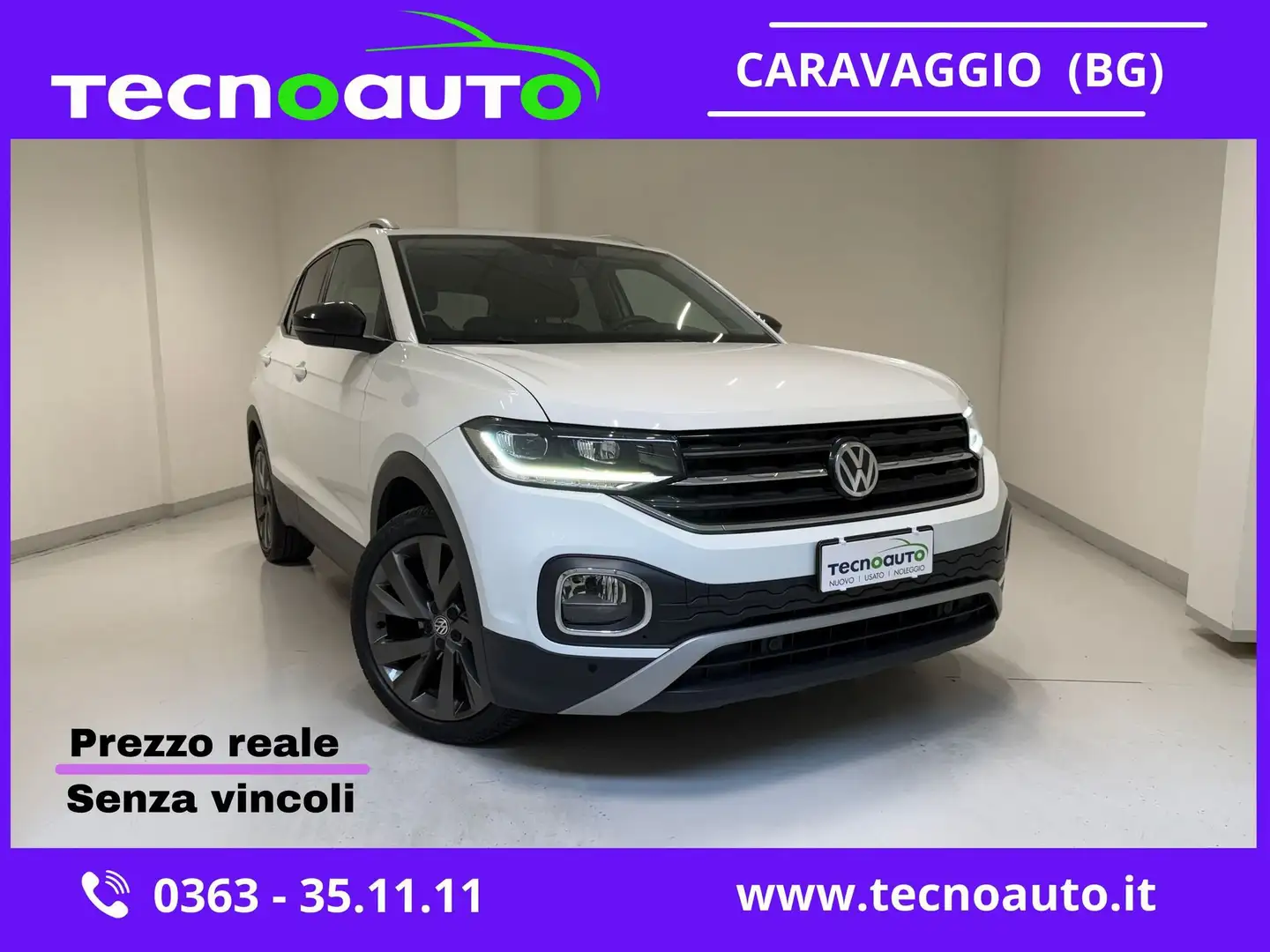Volkswagen T-Cross T-Cross 1.0 TSI 115 CV Advanced BMT Bianco - 1