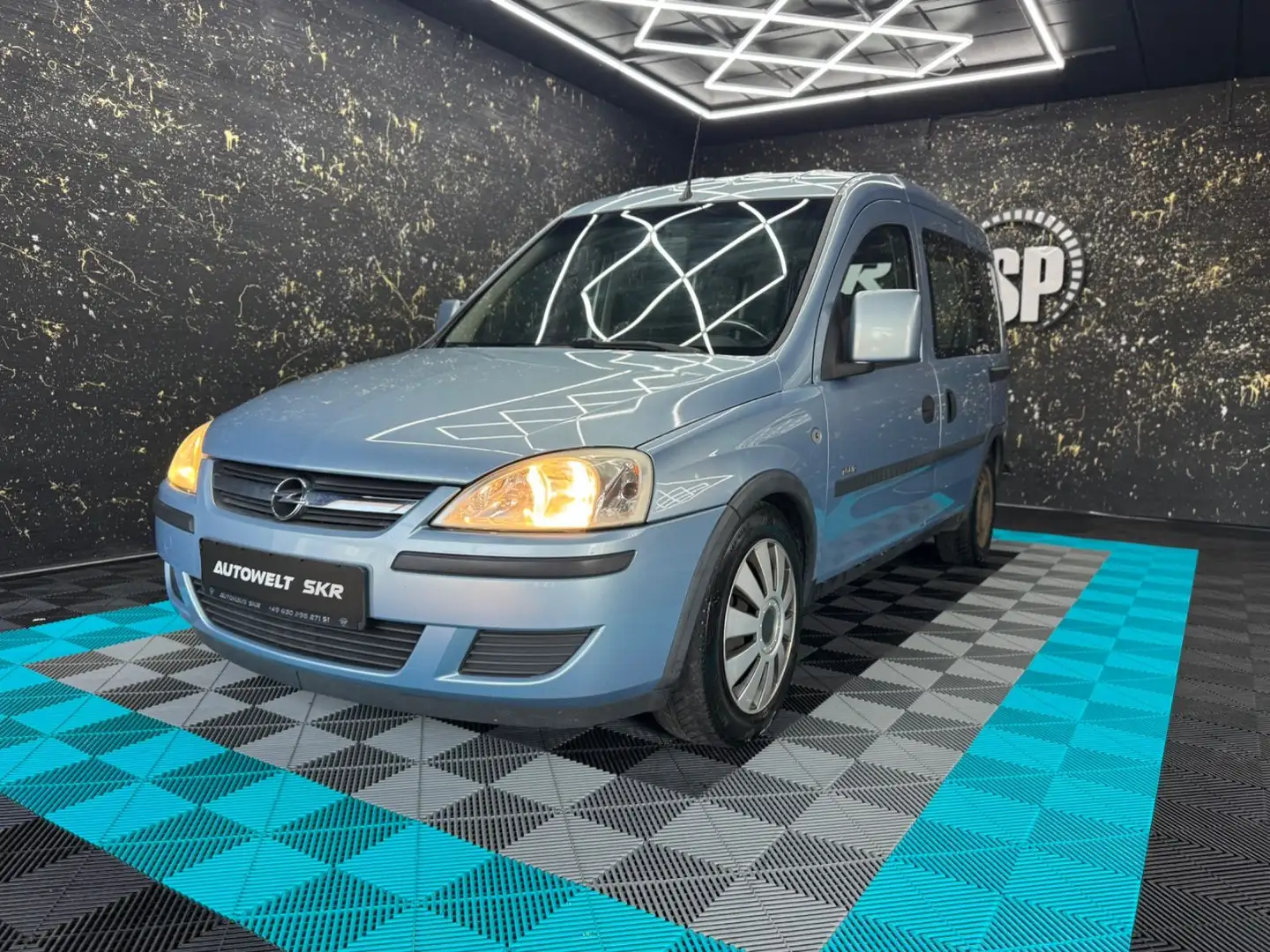 Opel Combo Combi AHK Blau - 1