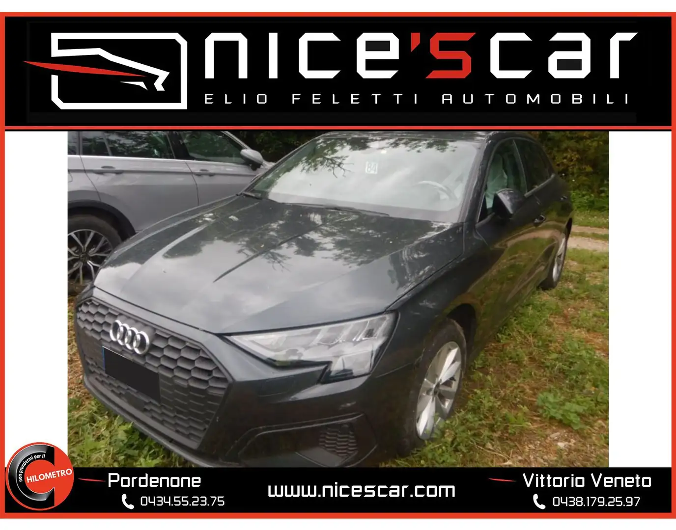 Audi A3 A3 SPB 30 TDI S tronic Grigio - 1
