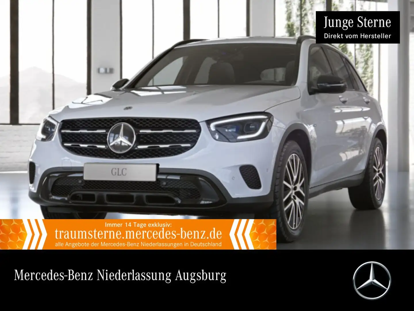 Mercedes-Benz GLC 300 e 4M NIGHT+MULTIBEAM+FAHRASS+KAMERA+9G Blanc - 1