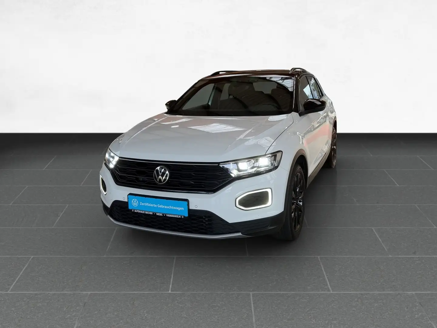 Volkswagen T-Roc Style 1.0 TSI 6-Gang /AHK/LED/Navi/Sitzhz Weiß - 2