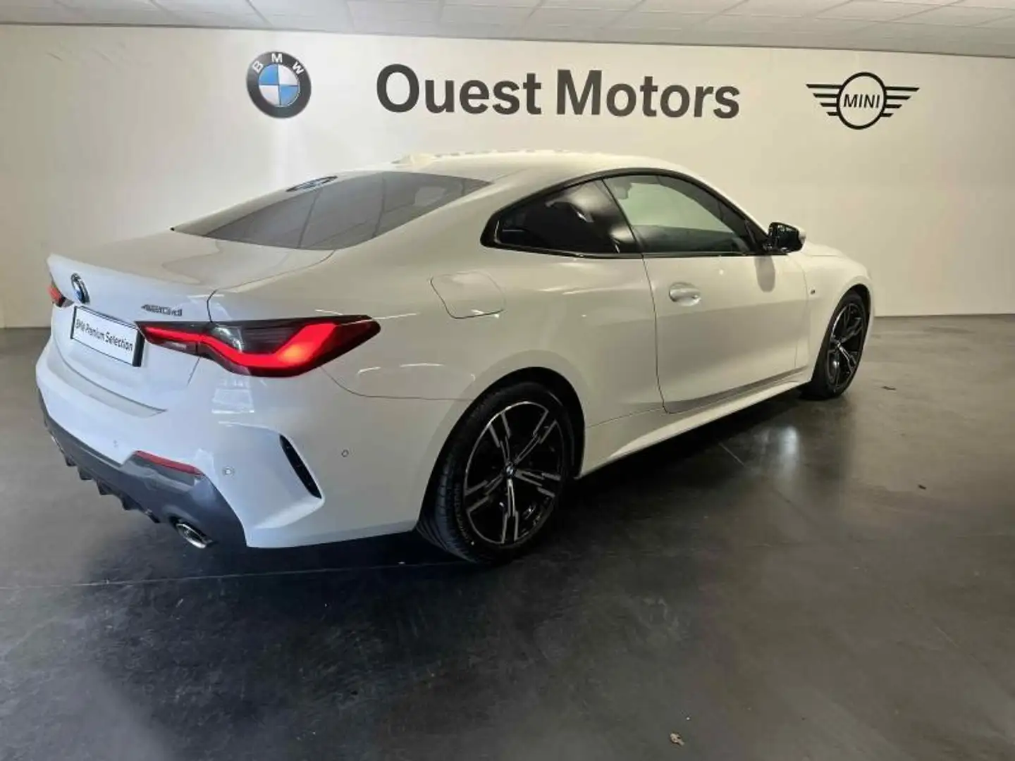 BMW 420 420dA xDrive 190ch M Sport Blanc - 2
