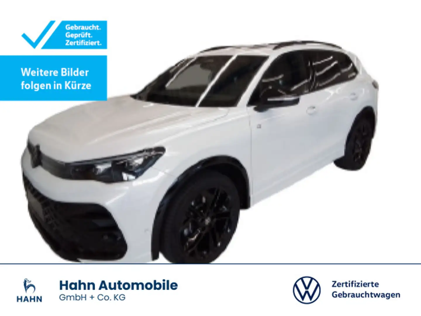 Volkswagen Tiguan 2.0TDI DSG 4Mo R-Line Matrix Pano Standh Weiß - 1