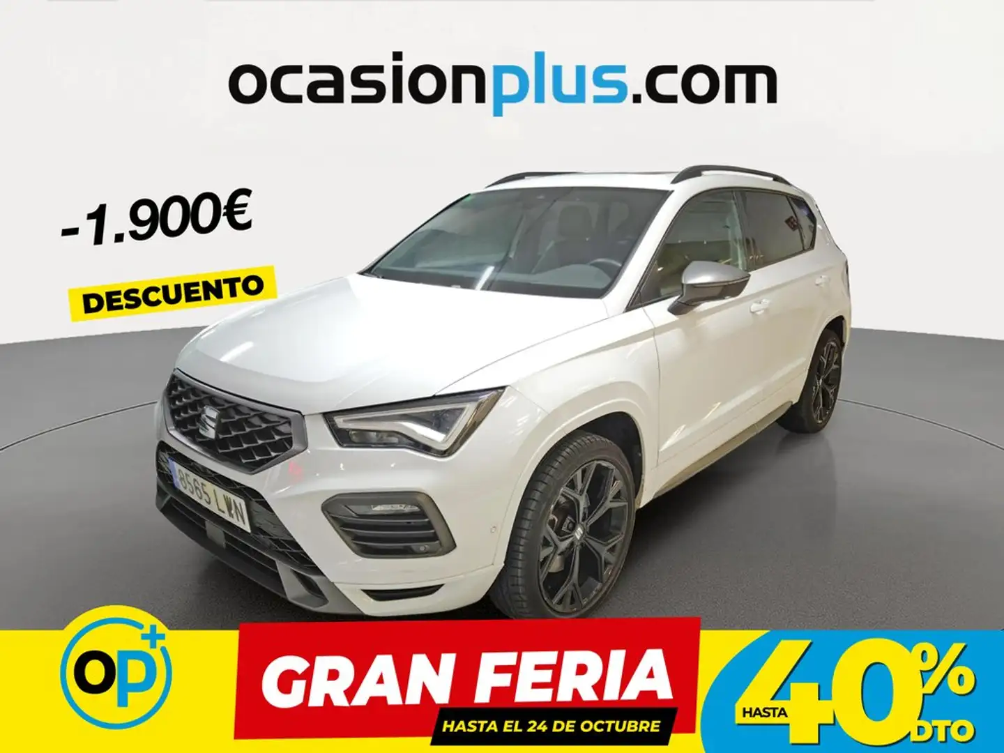 SEAT Ateca 1.5 EcoTSI S&S FR DSG Blanco - 1