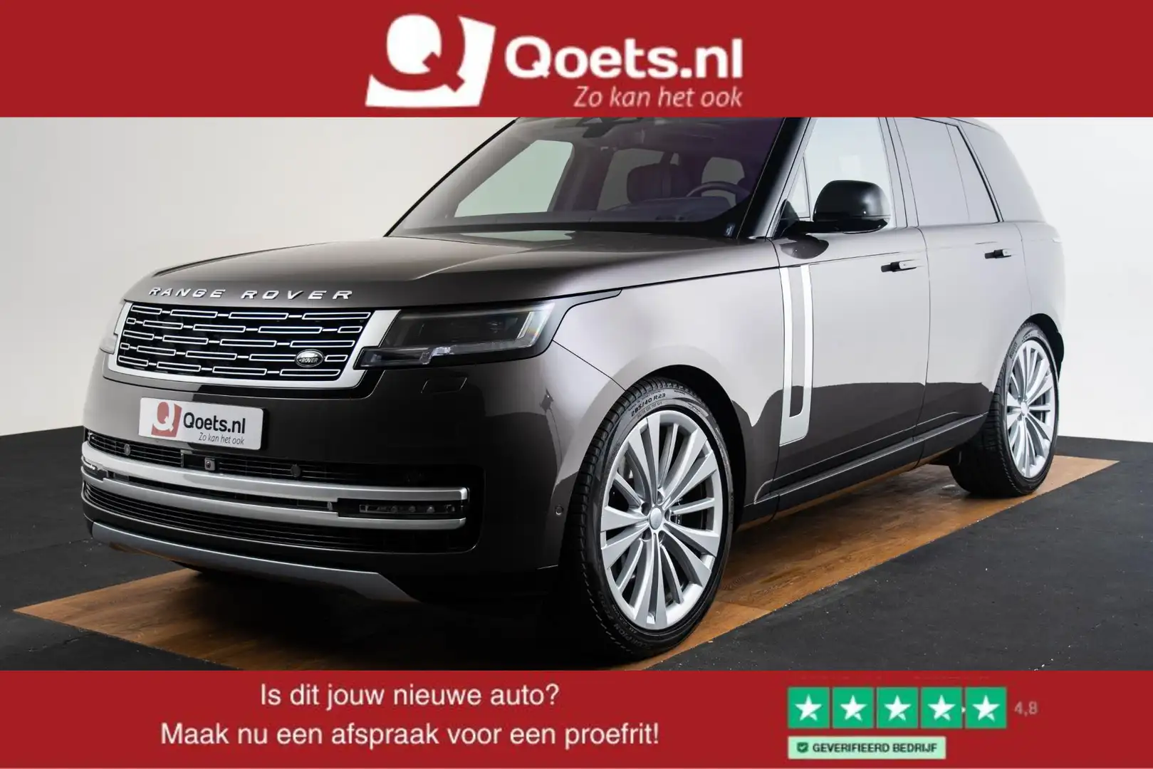 Land Rover Range Rover 3.0 D350 First Edition MHEV Trekhaak - Panoramadak Gris - 1