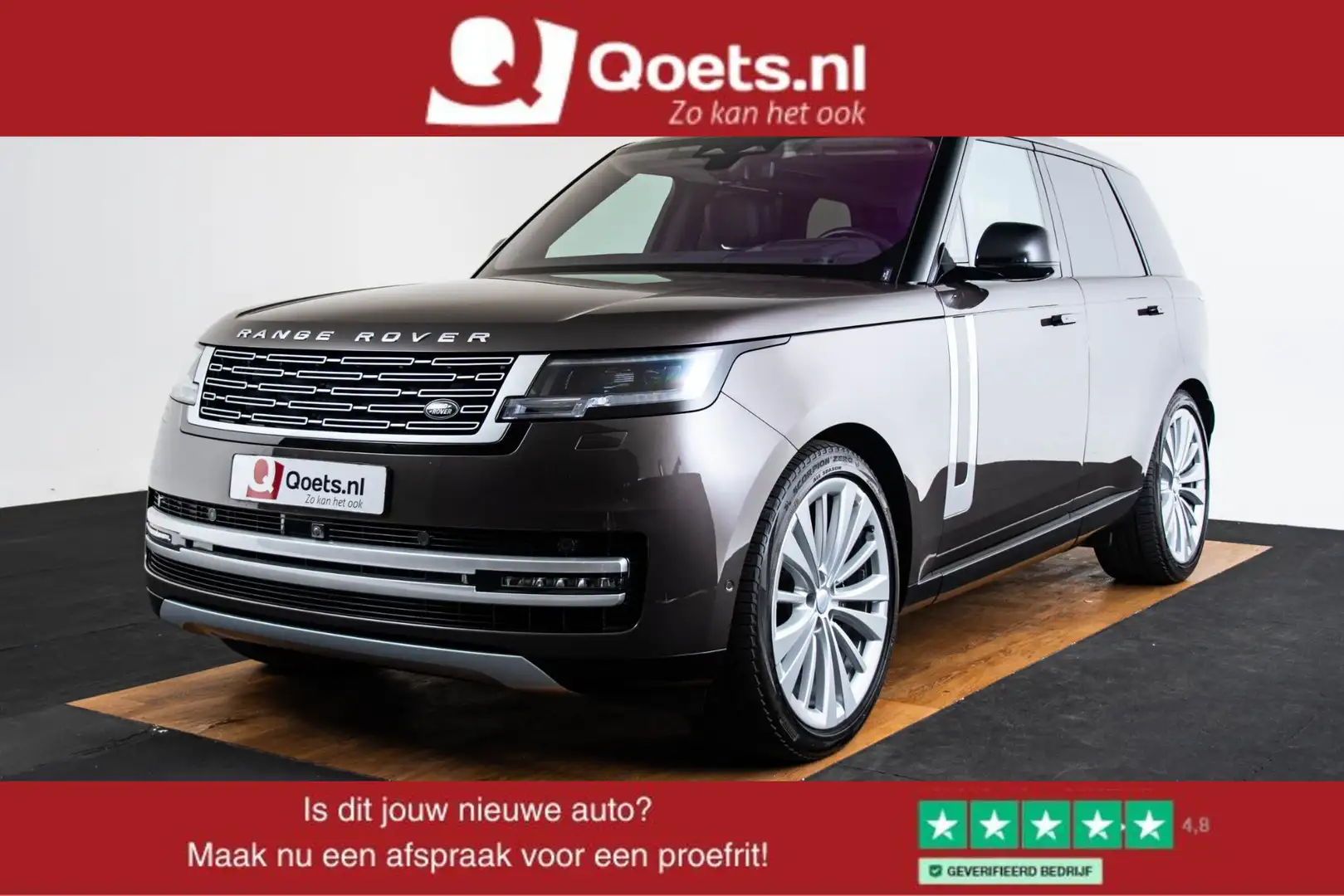 Land Rover Range Rover 3.0 D350 First Edition MHEV Trekhaak - Panoramadak Gris - 1