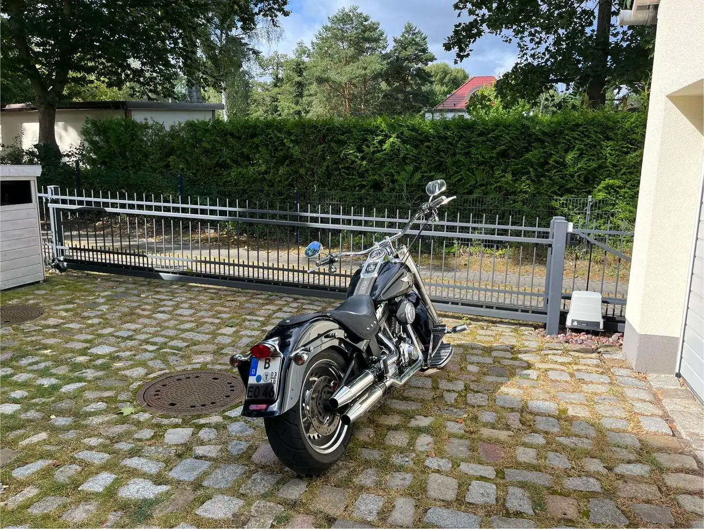 Harley-Davidson Fat Boy FLSTF Negru - 2