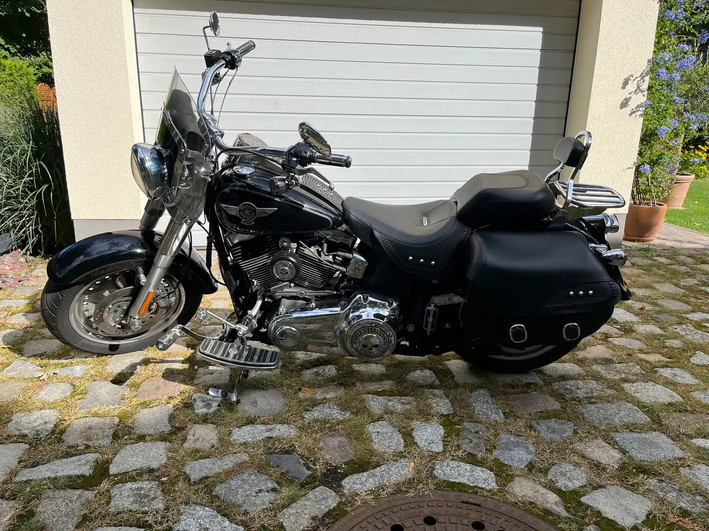 Harley-Davidson Fat Boy FLSTF Negru - 1