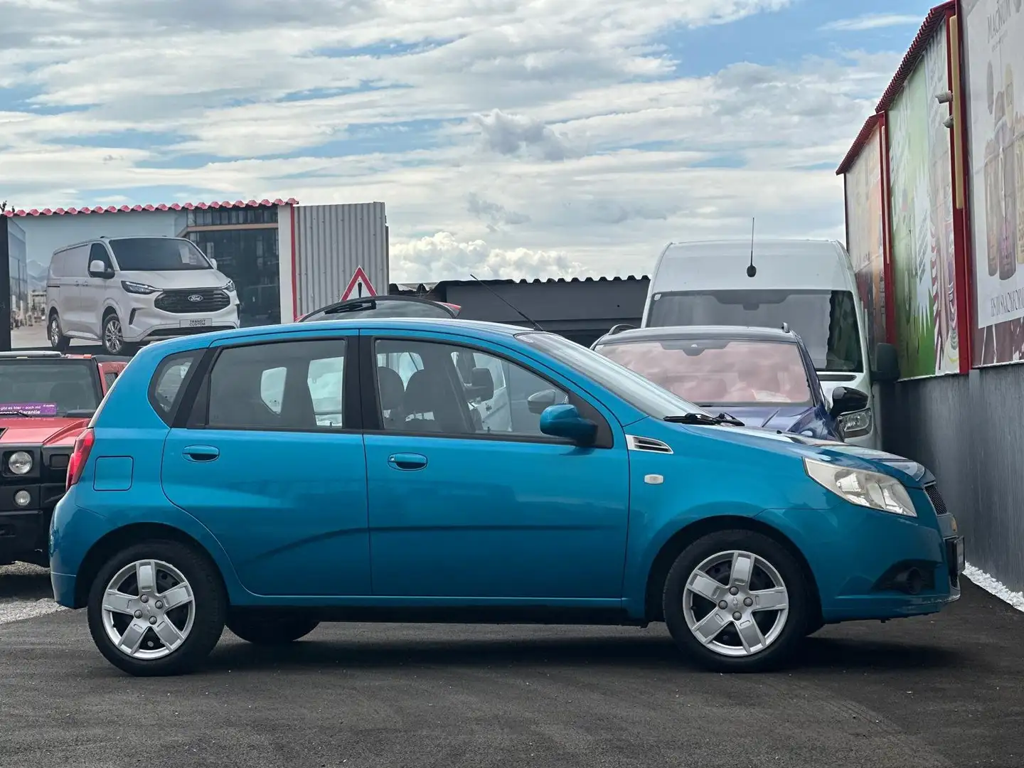 Chevrolet Aveo 1.2 LS **Neues Pickerl*Wenig KM*Klima** Blau - 1