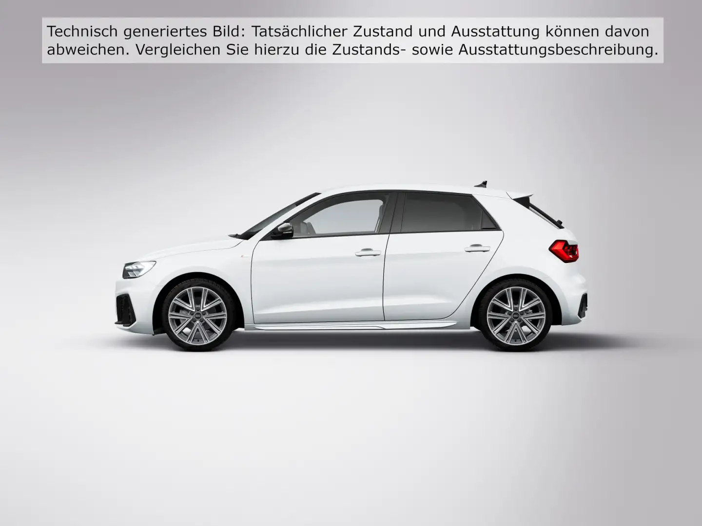 Audi A1 S line 30 TFSI 81(110) kW(PS) S tro Weiß - 2
