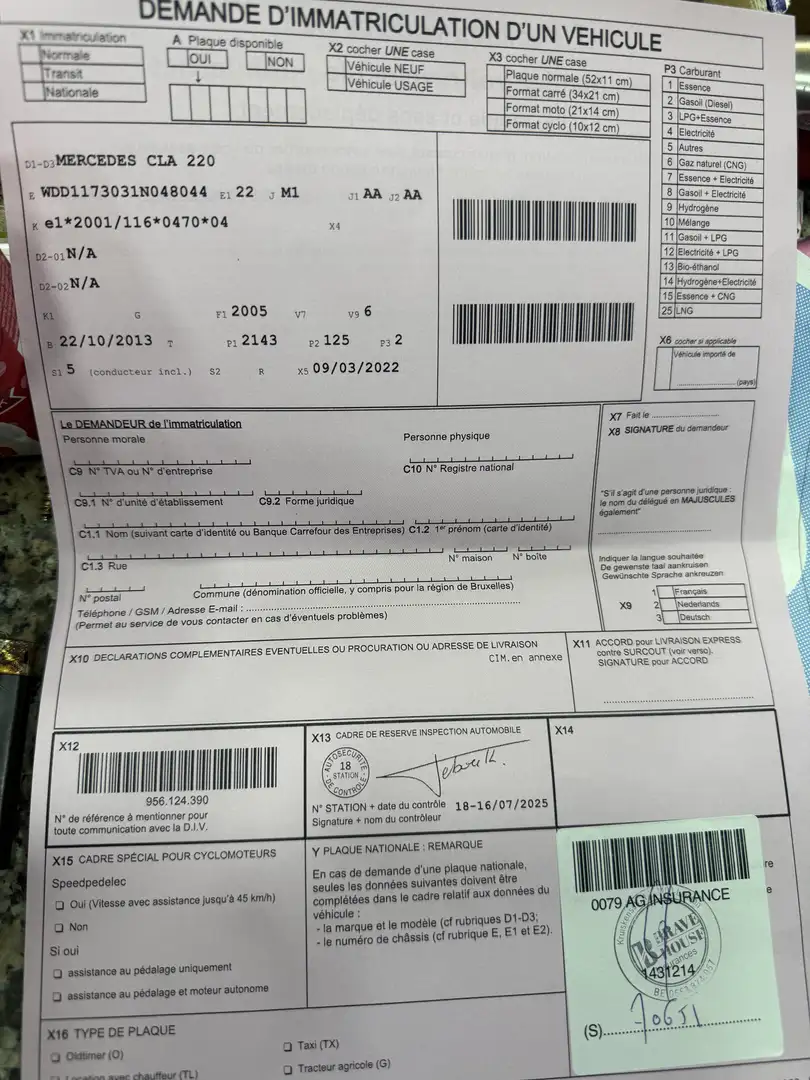 Mercedes-Benz CLA 220 CDI Business Executive 7G-DCT A - 1