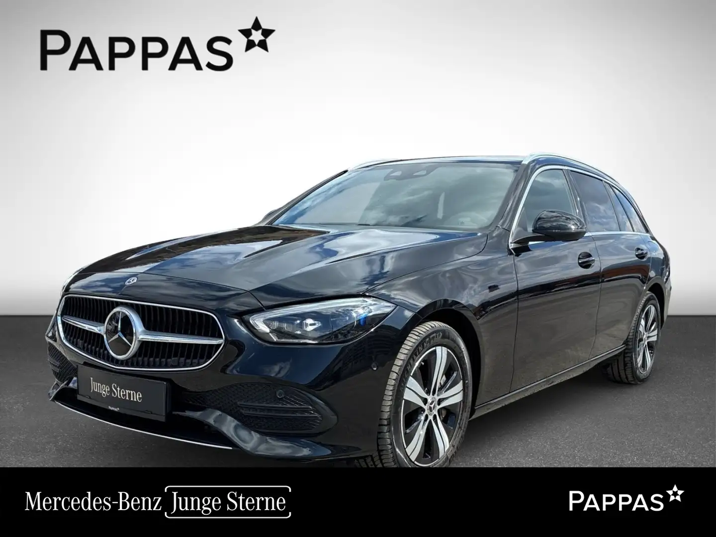 Mercedes-Benz C 300 de 4MATIC T-Modell Totw Cam PTS Navi AHK Schwarz - 1