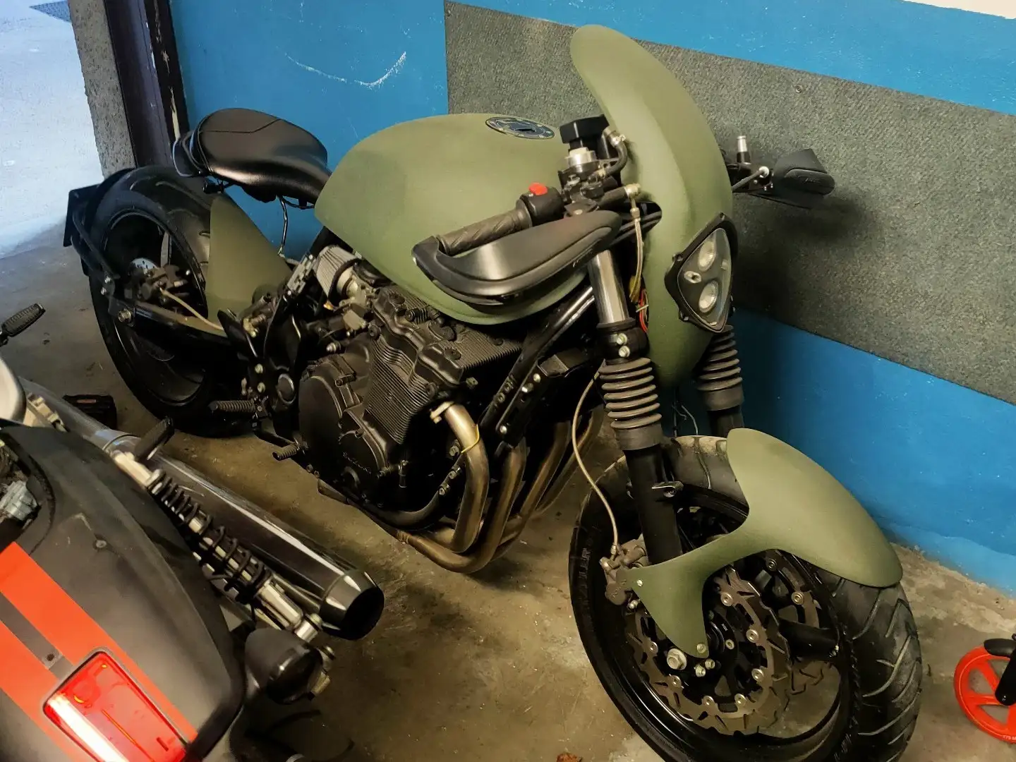Suzuki GSX 750 inazuma Verde - 2