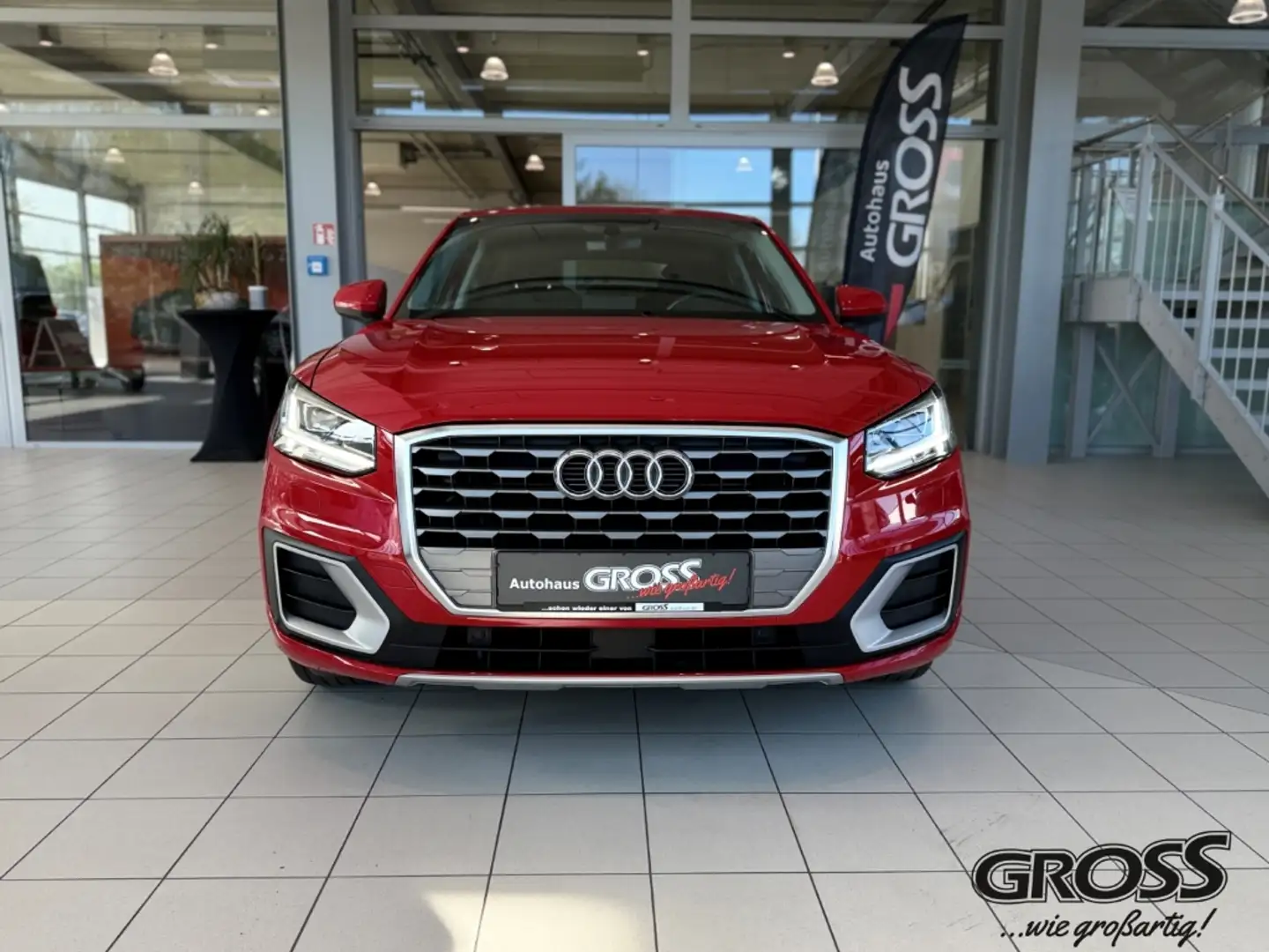 Audi Q2 sport 1.4 TFSI AHK-abnehmbar Navi Digitales Cockpi Rood - 2