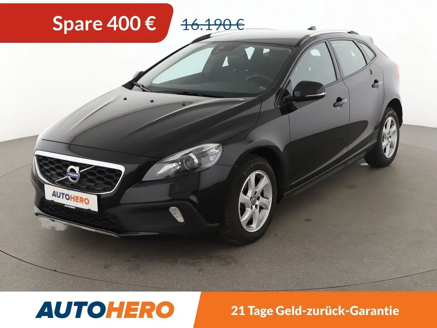 Volvo V40 2.0 D4 You! Aut.*NAVI*XENON*TEMPO*SHZ*CAM*PDC* Negro - 1