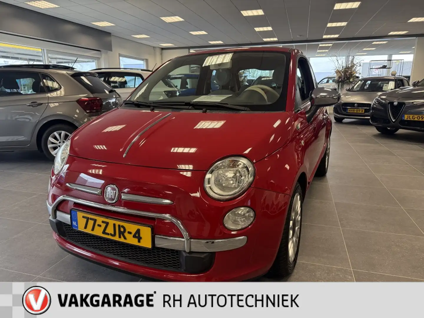 Fiat 500 0.9 TwinAir NAP Chroom pakket Rouge - 1