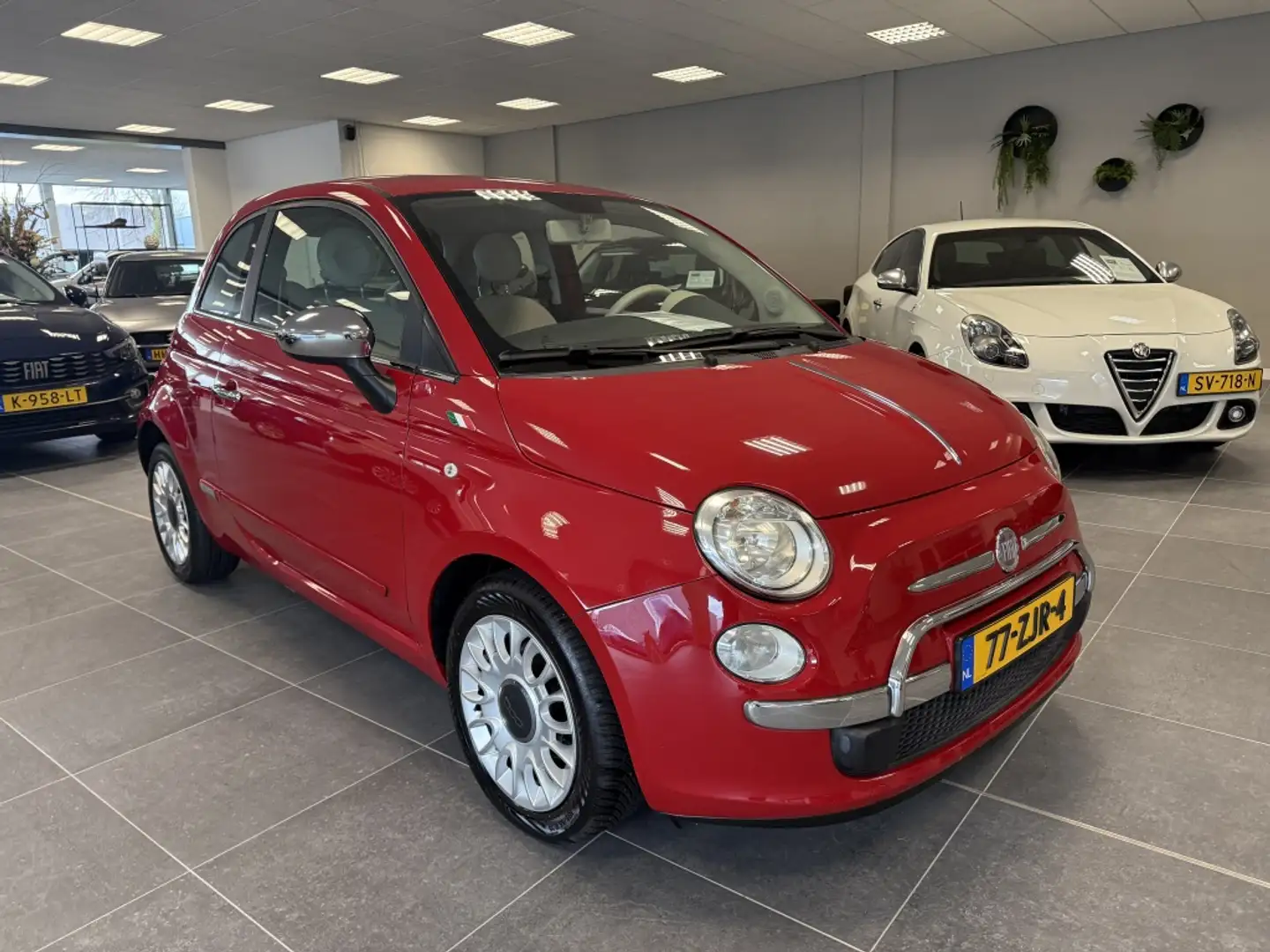 Fiat 500 0.9 TwinAir NAP Chroom pakket Rouge - 2