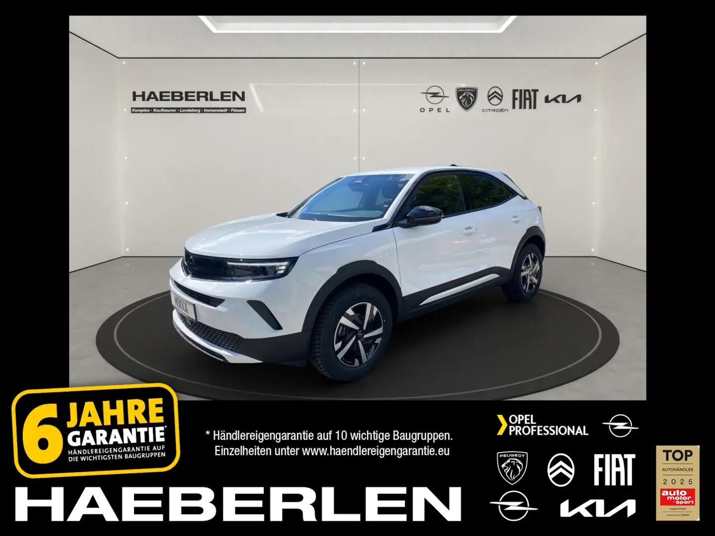 Opel Mokka 1.2 Turbo Edition Sitzh.*LED*Lenkradh.* Weiß - 1