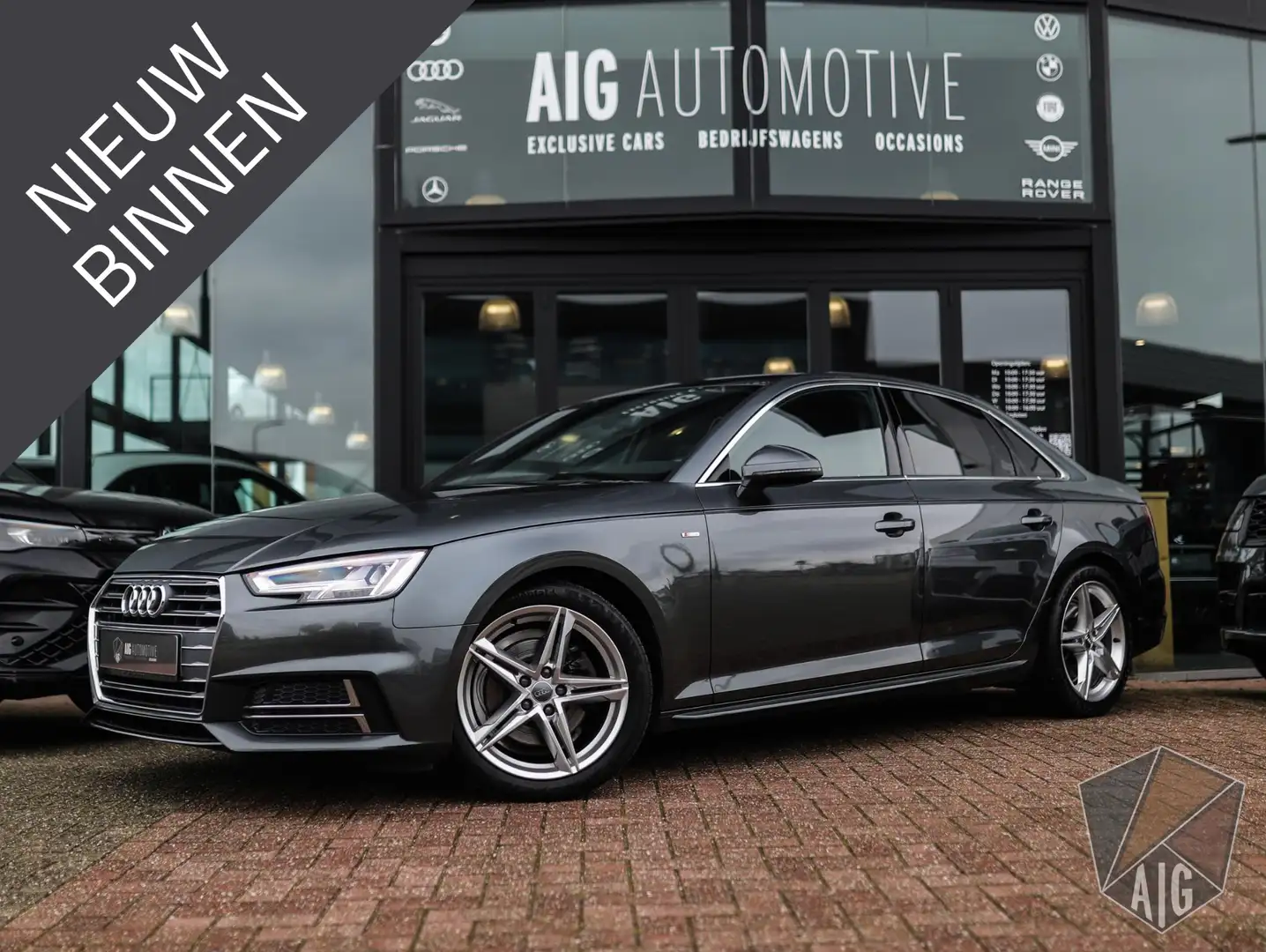 Audi A4 Limousine 1.4 TFSI Sport S line edition | 3-Zone A Grau - 1