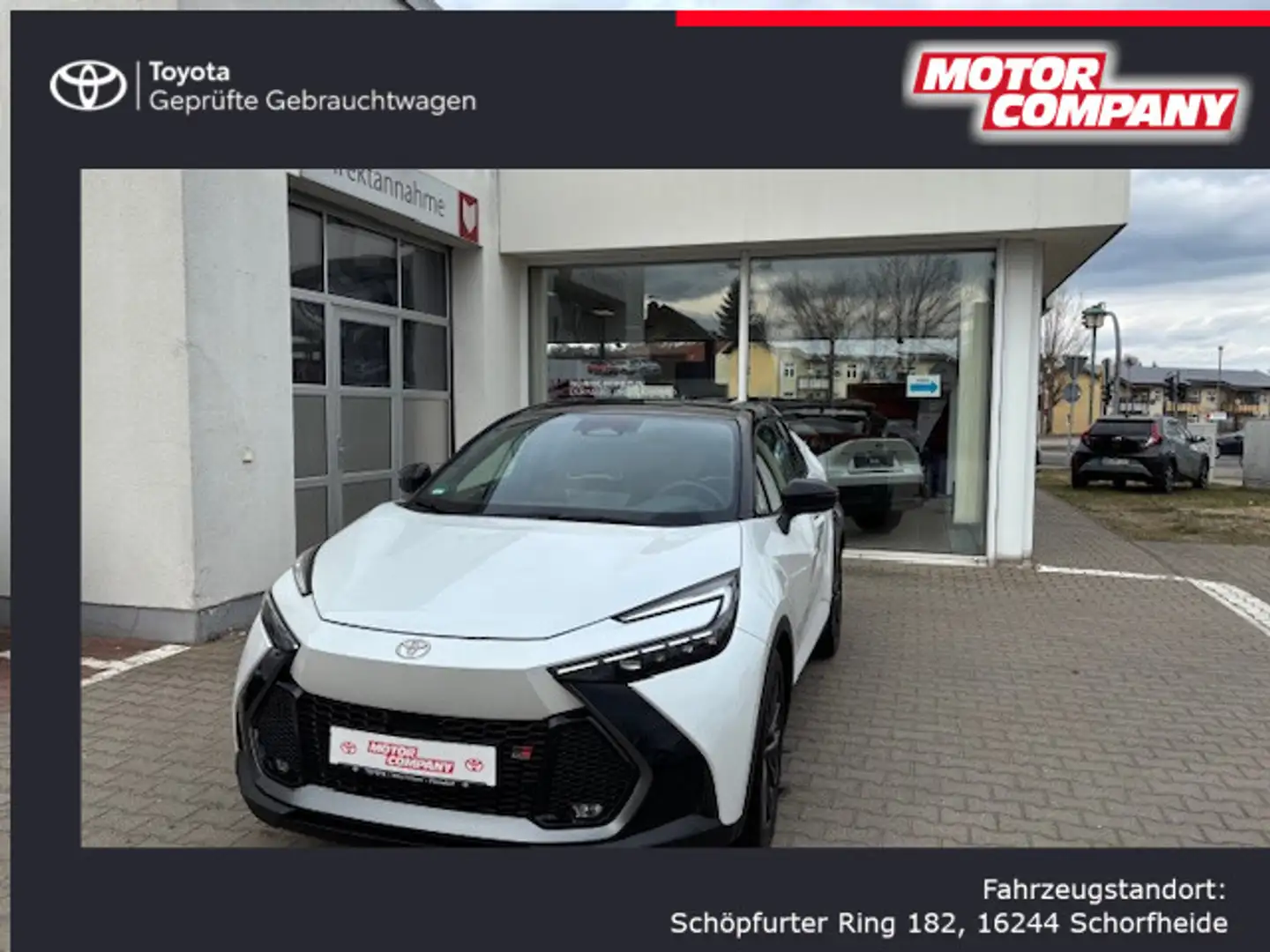 Toyota C-HR 5-Türer GR Sport Premiere 2,0 l Hybrid Automatik 4 Weiß - 1