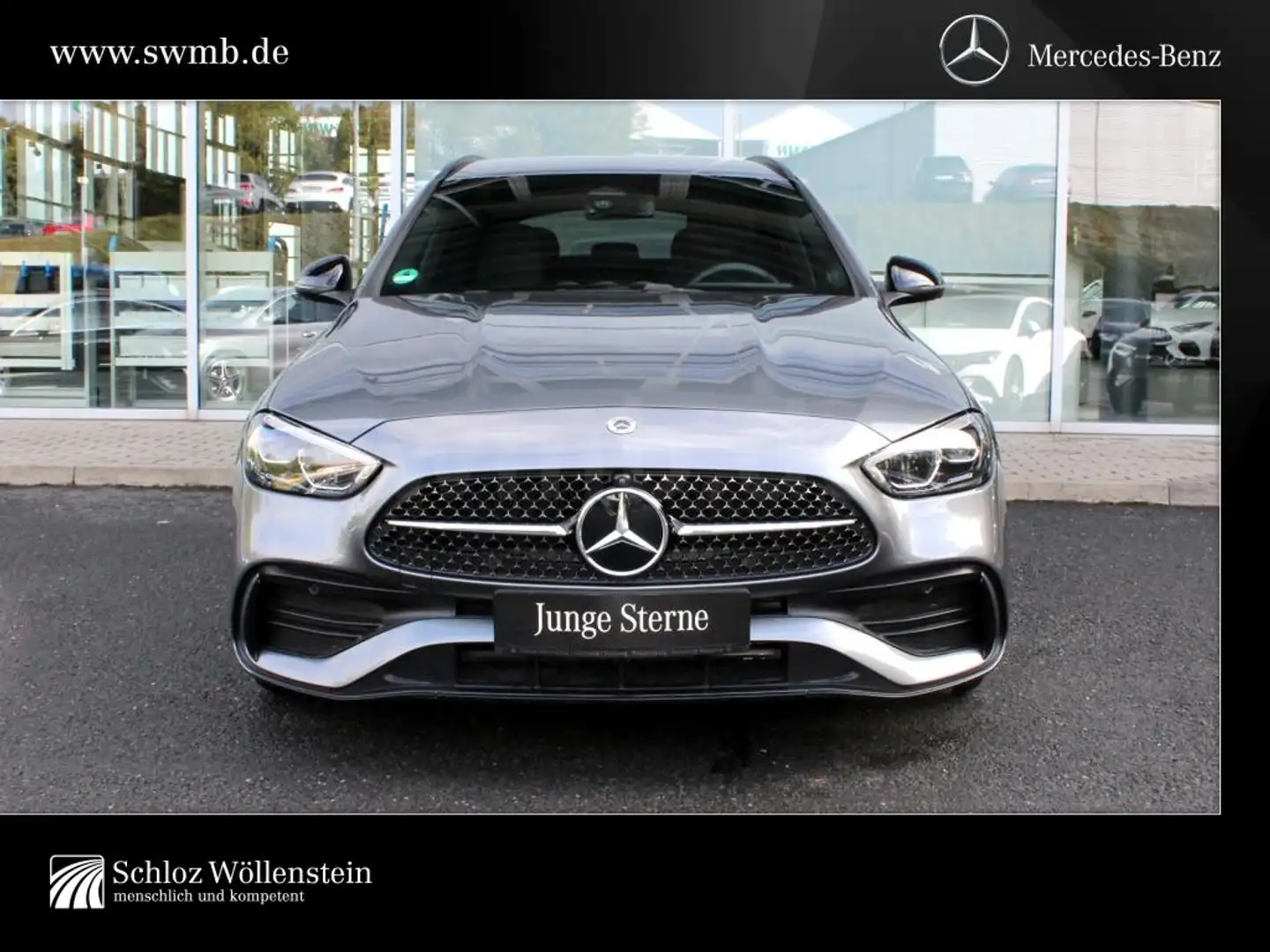Mercedes-Benz C 220 d 4M T AMG/LED/AHK/DISTRONIC/Memory/360Cam Grau - 2