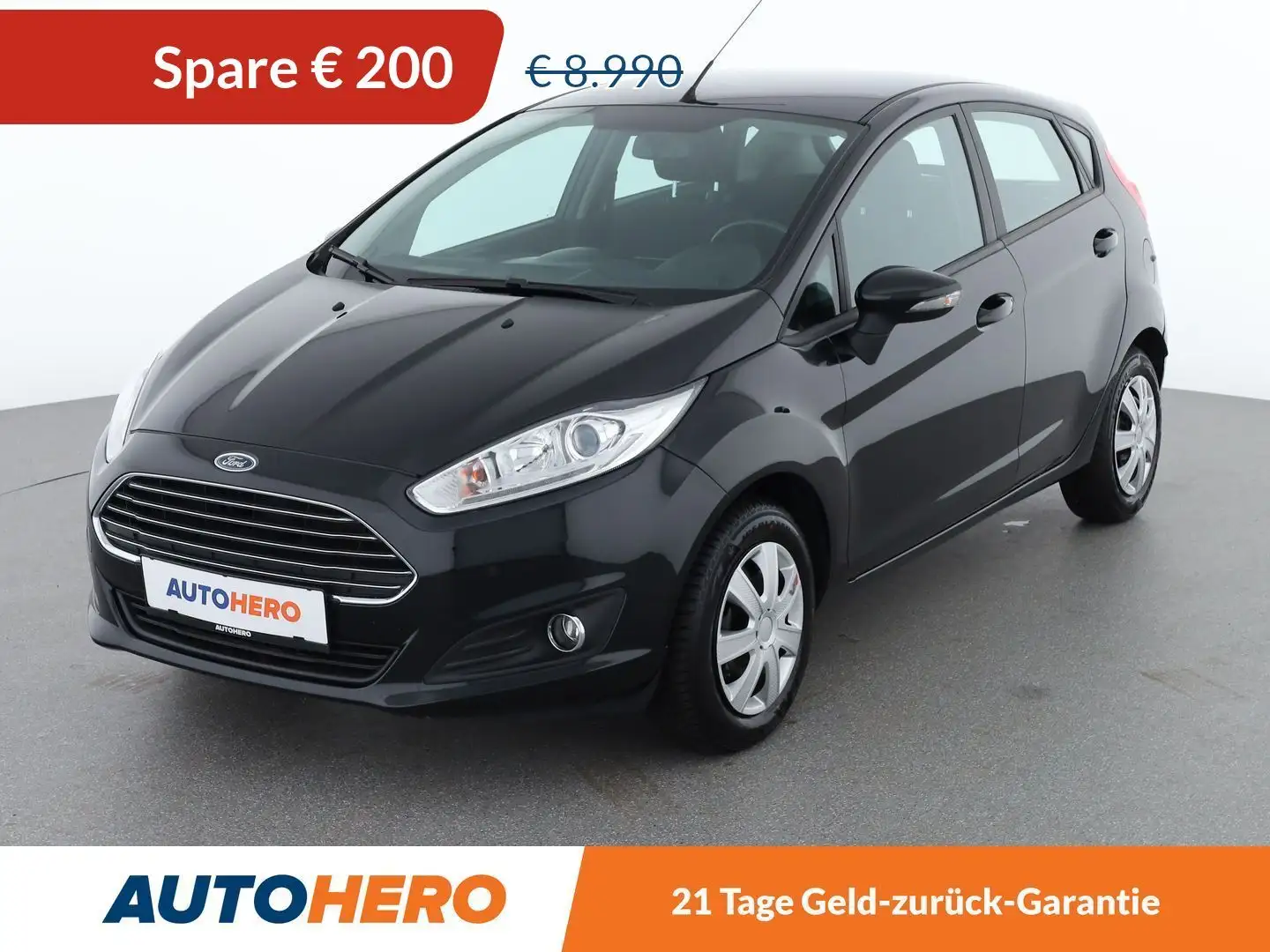 Ford Fiesta 1.25 Trend Schwarz - 1
