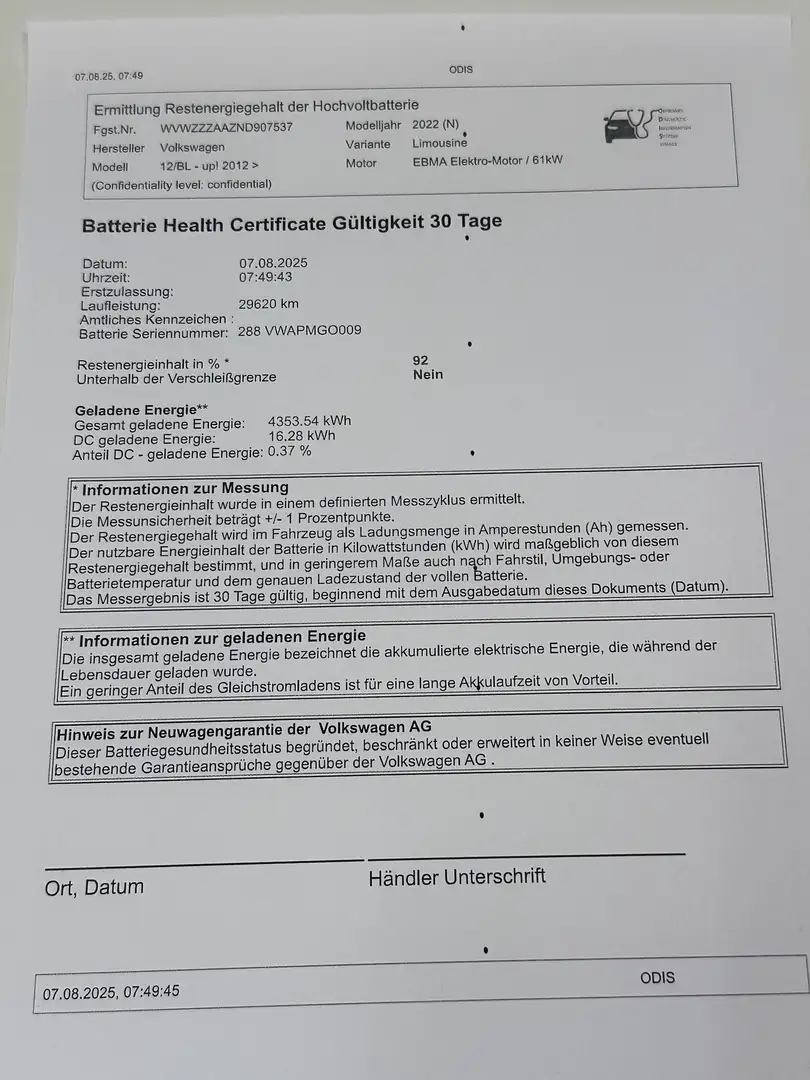 Volkswagen e-up! move up! WSSheizb SHZ CompPhone DAB Climatronic Rot - 2
