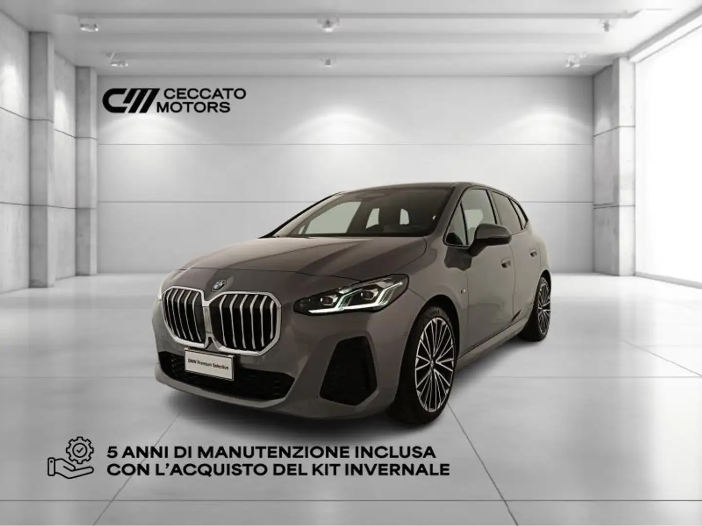 BMW 218 d Active Tourer Msport auto Gris - 1