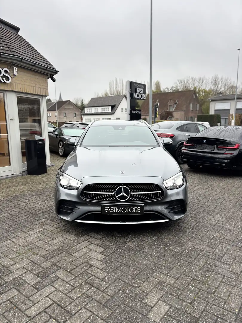 Mercedes-Benz E 200 E 200 d 360CAM AMG Line ACC VAT CAR Gris - 2