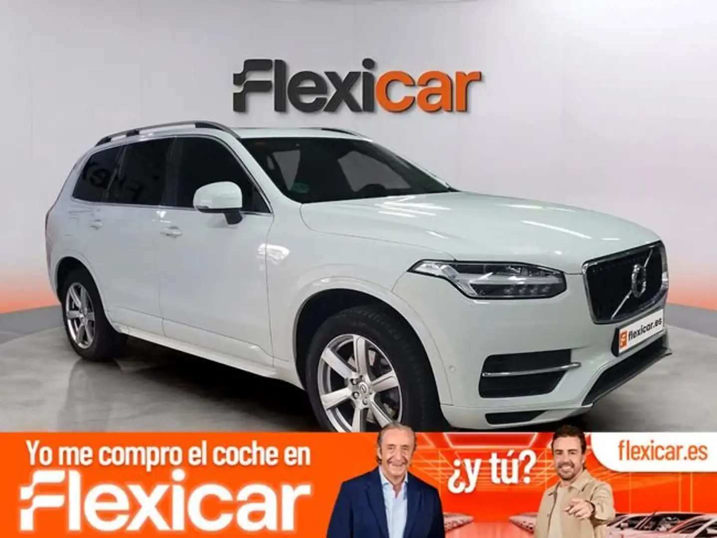 Volvo XC90 D5 Momentum 7pl. AWD 235 Aut. Blanco - 1