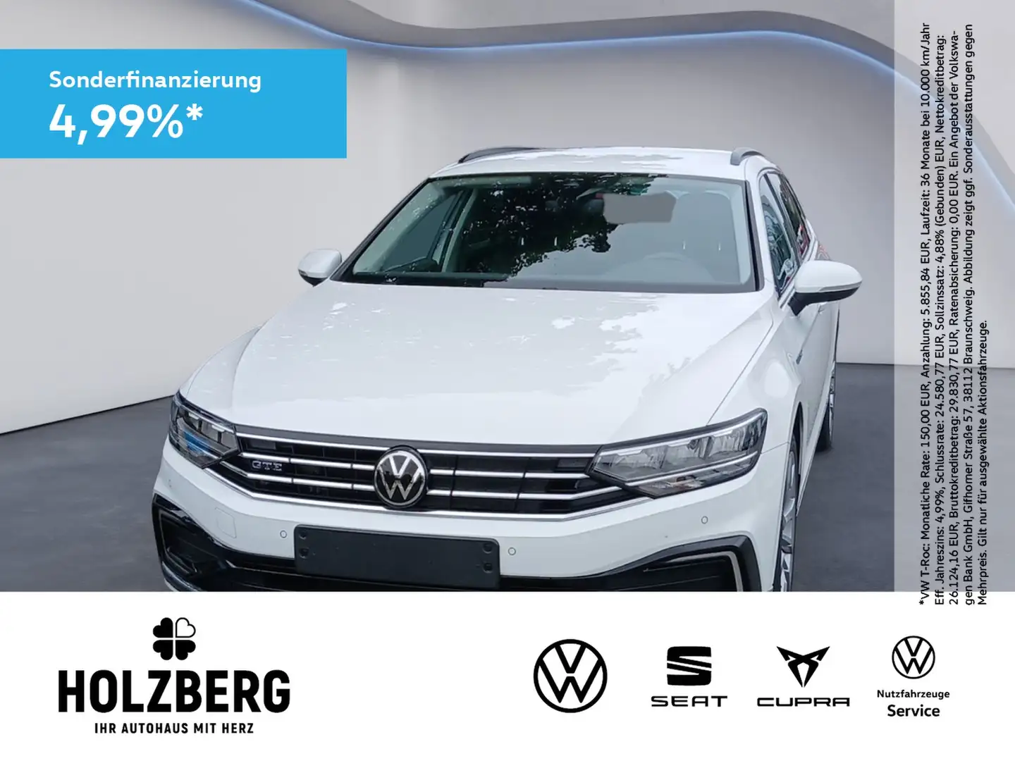 Volkswagen Passat Variant GTE 1.4 TSI DSG AHK+KAMERA+NAVI Weiß - 1