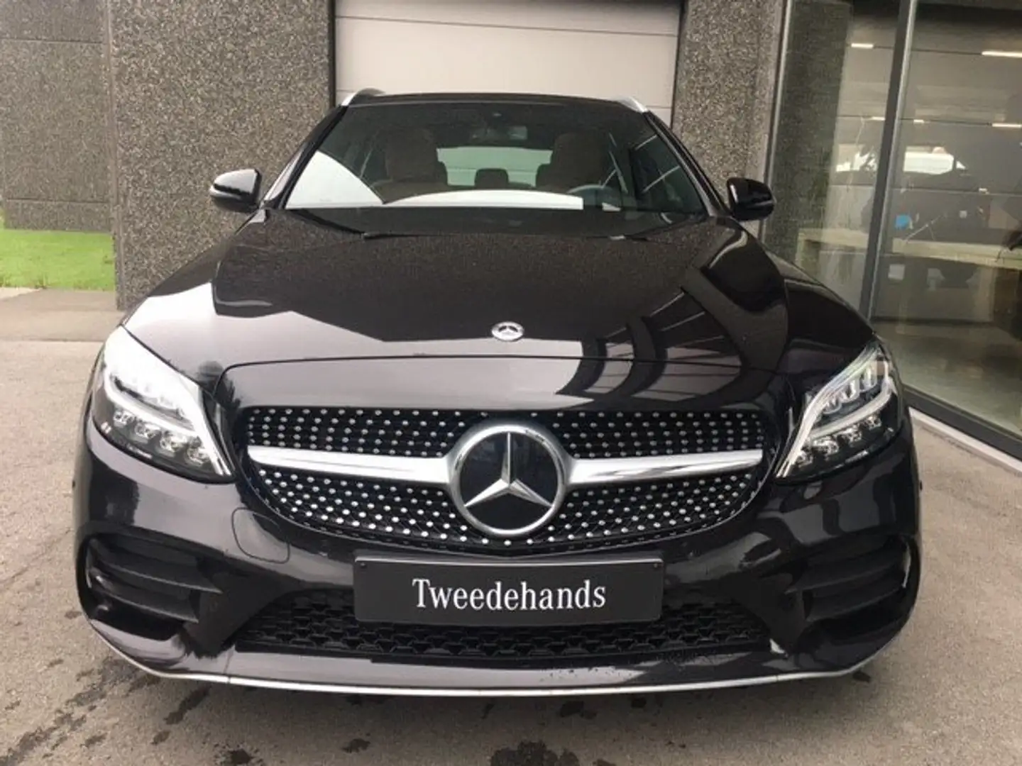 Mercedes-Benz C 180 D AMG PAKKET - BRUIN LEDER - PANO DAK - LED - GPS Noir - 2
