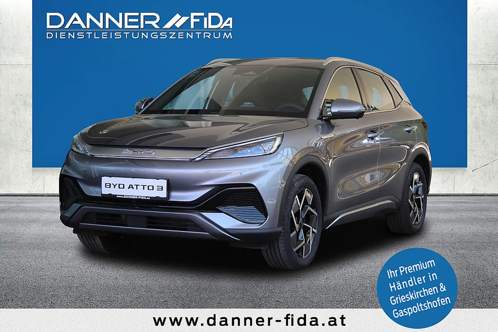 BYD Atto 3 Atto3 DESIGN 60,5 kWh ( Angebot der Woche ) Grau - 1