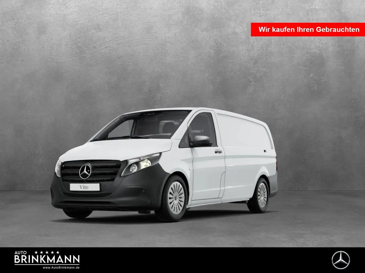 Mercedes-Benz Vito Vito 116 CDI Kasten Lang SHZ/Kamera/Totw./MBUX Weiß - 1