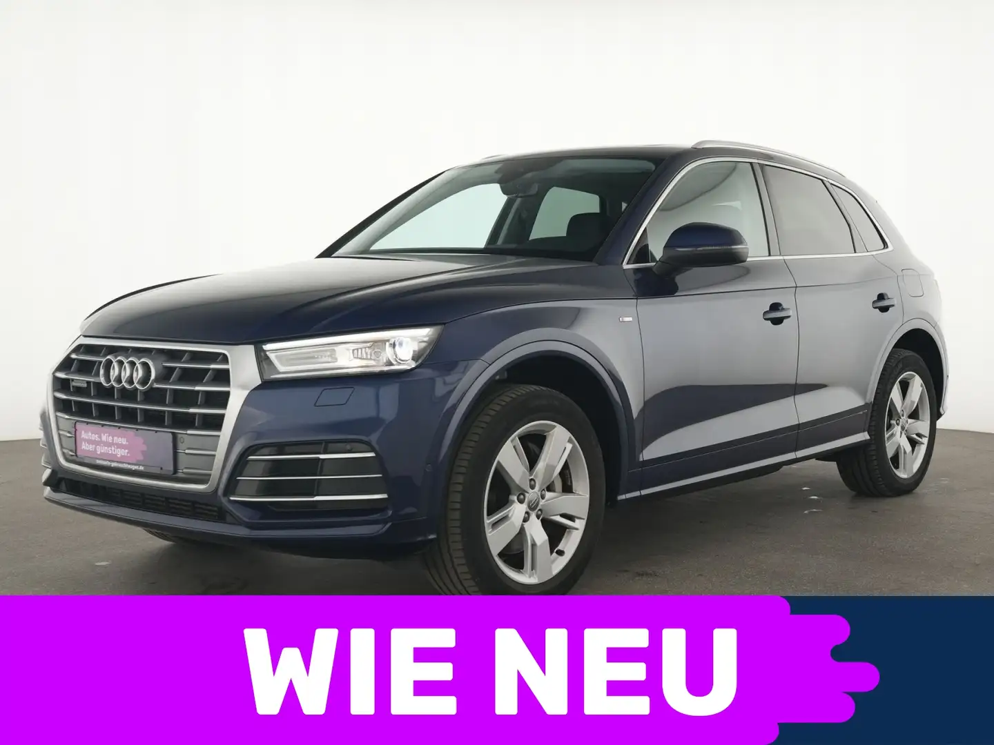 Audi Q5 50e sport Panorama|Navi|Kamera|SHZ|PDC Blau - 1