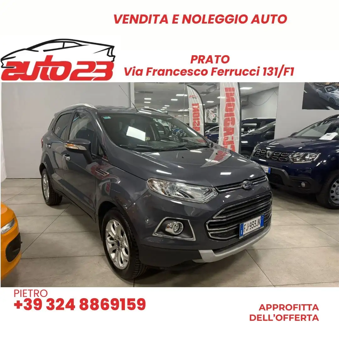 Ford EcoSport 1.5 tdci Titanium 95cv E6 Gris - 1